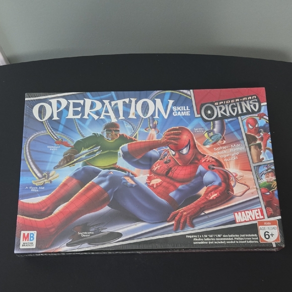 Marvel | Toys | Marvel Spiderman Operation Skill Game Red Blue | Poshmark